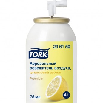 Аэрозольный освежитель воздуха TORK цитрусовый 75мл Аэрозольный освежитель воздуха TORK цитрусовый 75мл