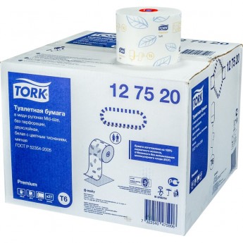 Бумага туалетная TORK PREMIUM 27 шт/уп 1/1 Бумага туалетная TORK PREMIUM 27 шт/уп 1/1