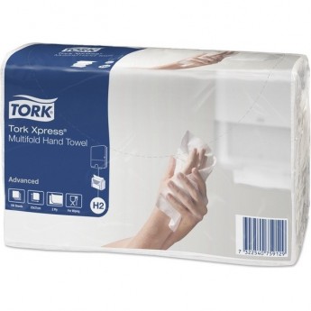 Полотенца листовые TORK Xpress (471117/93331), 2-слойные, 190 листов Полотенца листовые TORK Xpress (471117/93331), 2-слойные, 190 листов