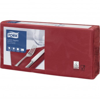 Салфетка бумажная TORK SCA БОРДОВАЯ 33х33 см 2-сл 200 шт/уп Салфетка бумажная TORK SCA БОРДОВАЯ 33х33 см 2-сл 200 шт/уп